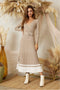 WAIST BELT PLEATED DRESS